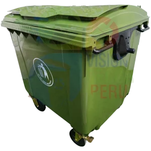 CONTENEDOR DE 1100 LITROS TAPA OVALADA