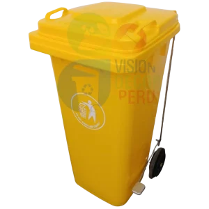 CONTENEDOR DE <br>120 LITROS CON PEDAL