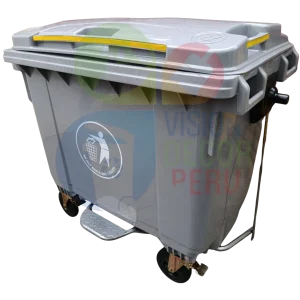 CONTENEDOR DE 660 LITROS CON PEDAL