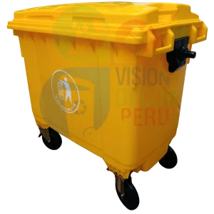 CONTENEDOR DE BASURA  DE 660 LITROS